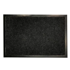 Tapis 60x80cm gris chine blanc