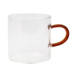4 tasse en verre colore