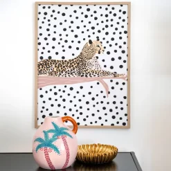 Toile leopard