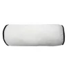 Traversin piping noir d15x45cm c
