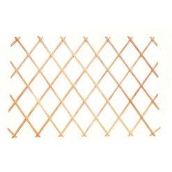 Treillis extensible en bois