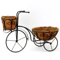 Tricycle decoratif en metal