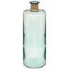 Vase bouteille raphia h75cm