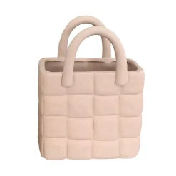 Vase sac a main matelasse