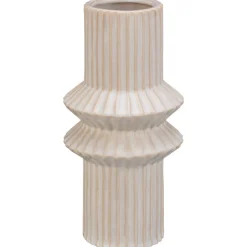 Vase strie relief