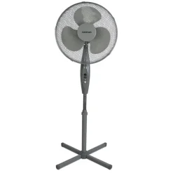 Ventilateur sur pied gris 40cm