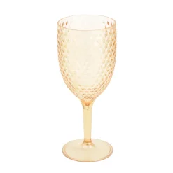 Verre a vin plastique transparen