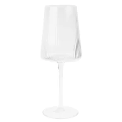 Verre a vin strie