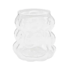 Verre bulles relief en verre