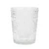 4 verres bas tournesol