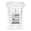 Verrine carre avec pied 6cl x12