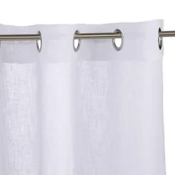 Voilage fred blanc 140x240