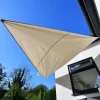Voile d'ombrage 3x3x3m creme