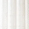 Voile type leaf ecru