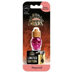 Wood dia de los muertos pomegran